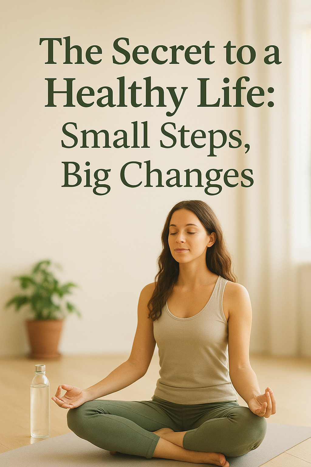 🌿 The Secret to a Healthy Life: Small Steps, Big Changes